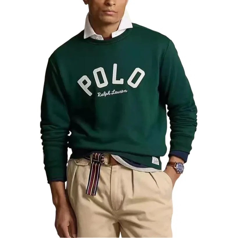 Мужской свитшот с круглым вырезом Polo Ralph Lauren, Green