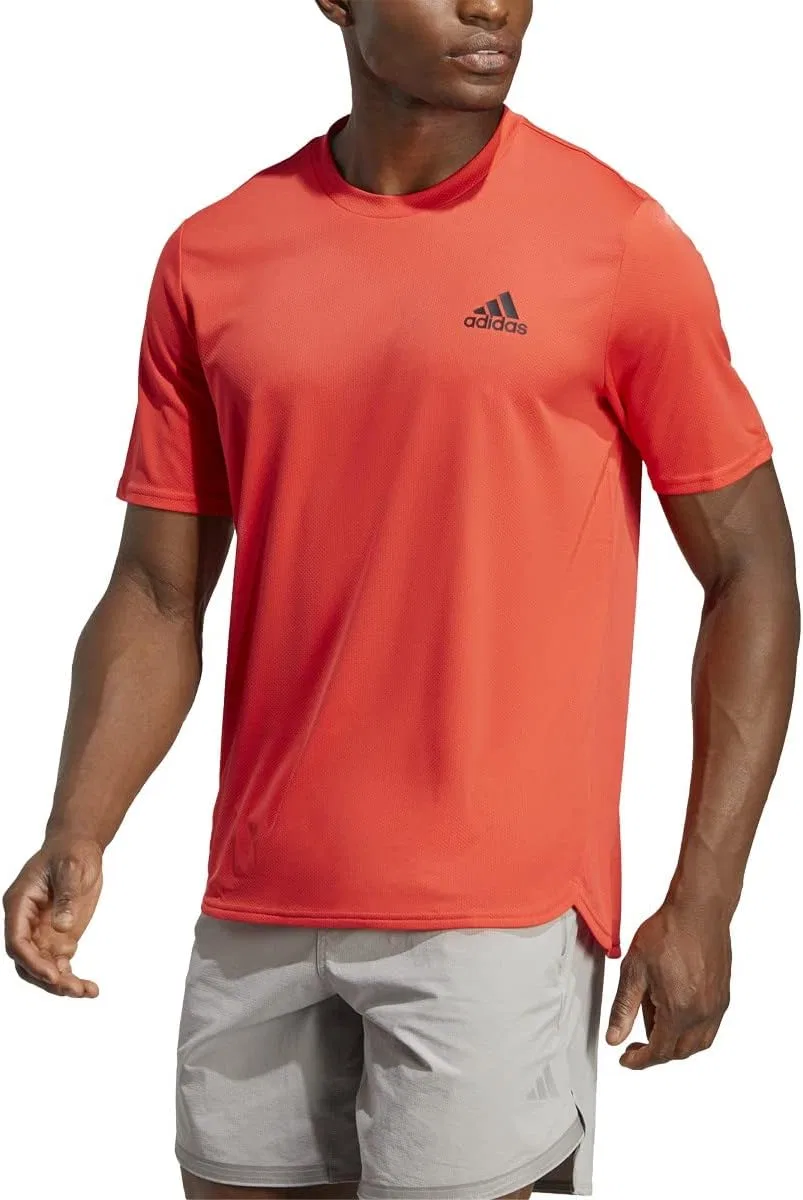 Мужская тренировочная футболка Designed 4 Movement adidas, Bright Red/Black — фото 3