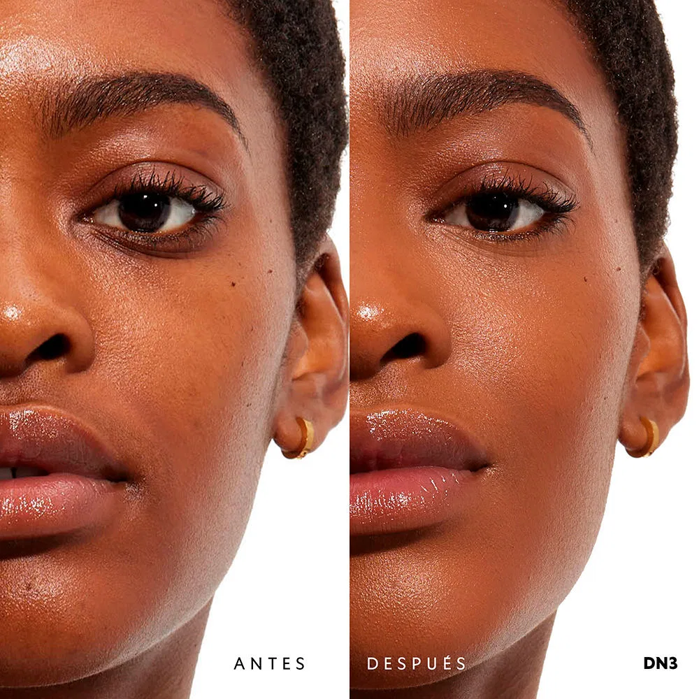 Тональная основа с сиянием 25 мл с гиалуроновой кислотой All Hours Glow Foundation Yves Saint Laurent, DN3 — фото 3