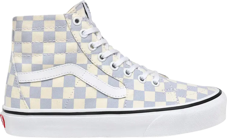 

Кроссовки Vans Sk8-Hi Tapered Checkerboard - Zen Blue, синий