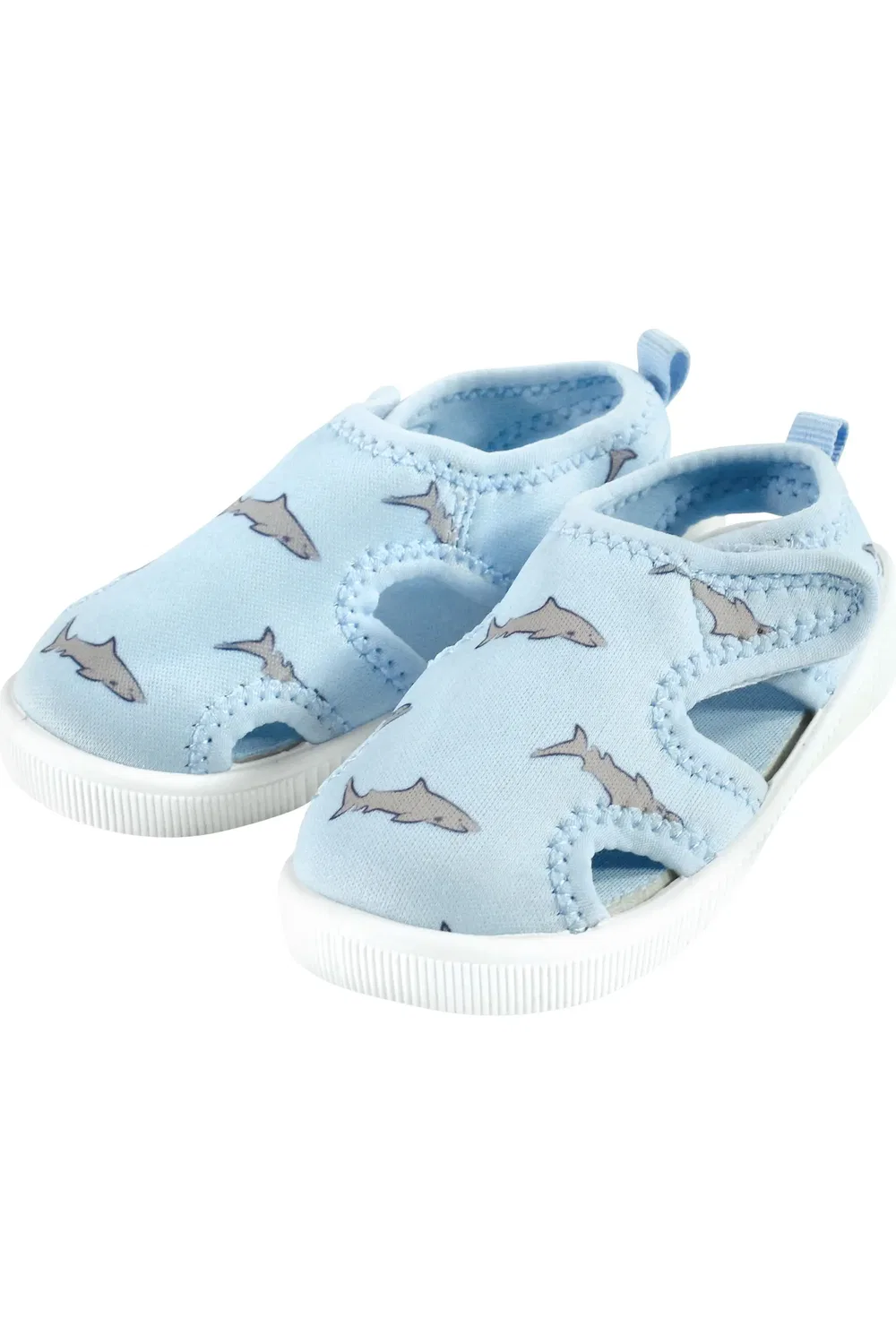Детские водные сандалии гибридные на застежке Hudson Baby, Blue Shark