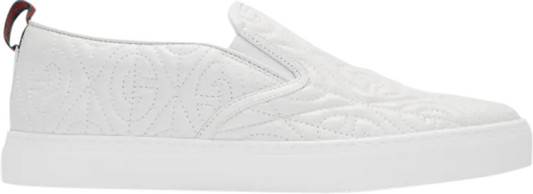 

Кроссовки Gucci Slip-On Rhombus - White, белый