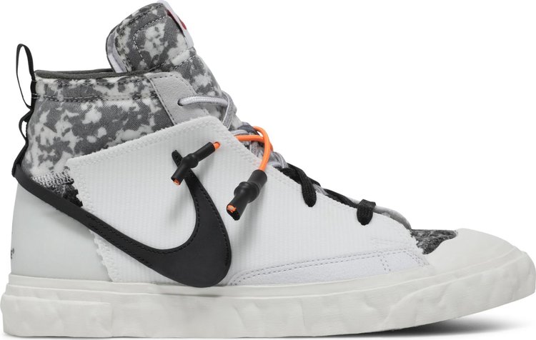 Кроссовки Nike READYMADE x Blazer Mid 'White Camo', белый - фото