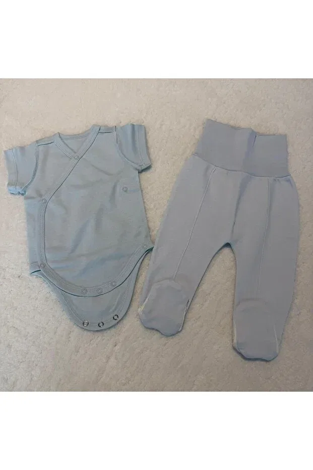 Детский комплект одежды для новорожденных хлопковый Mummys Love, Blue — фото 4