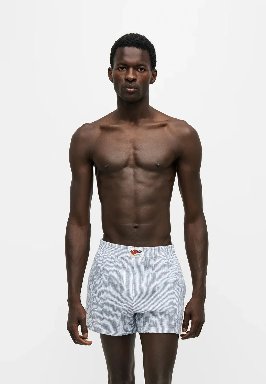 Боксерские шорты Dsquared2, White/Light Blue