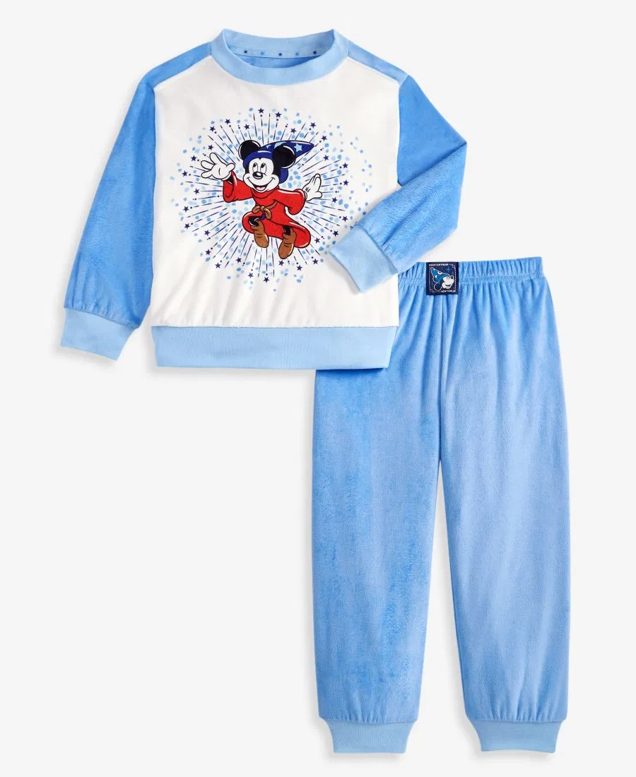 Комплект пижамы с принтом Sorcerer's Apprentice Mickey Disney | Macy's, Multi — фото 3