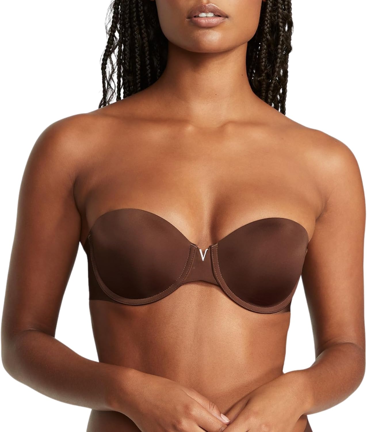 

Victoria's Secret Женский бюстгальтер Bare Lightly Lined Strapless, Бюстгальтеры для женщин (32A-38DD), Mousse