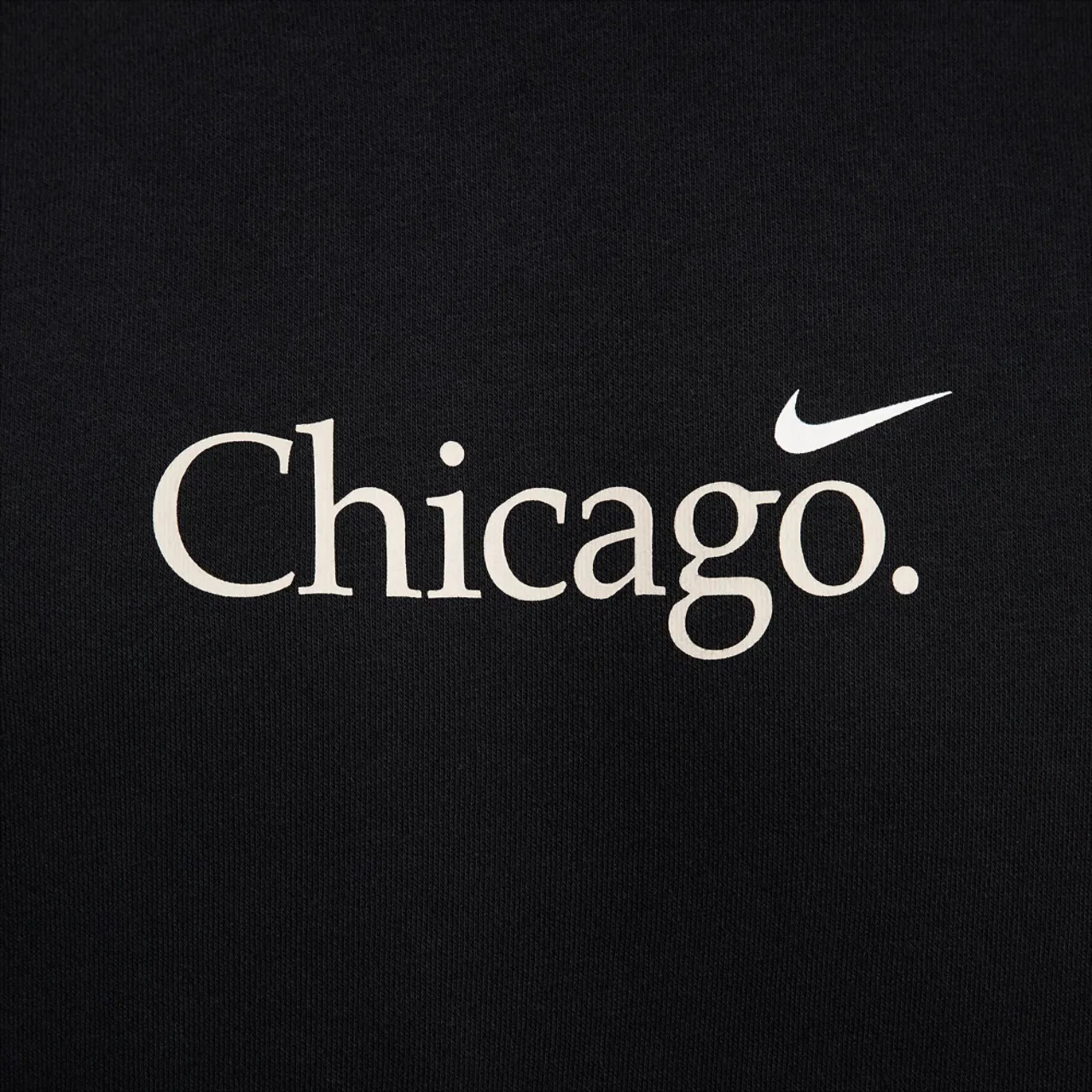 Мужское худи Chi Club Pullover BB Nike, черный/белый — фото 4