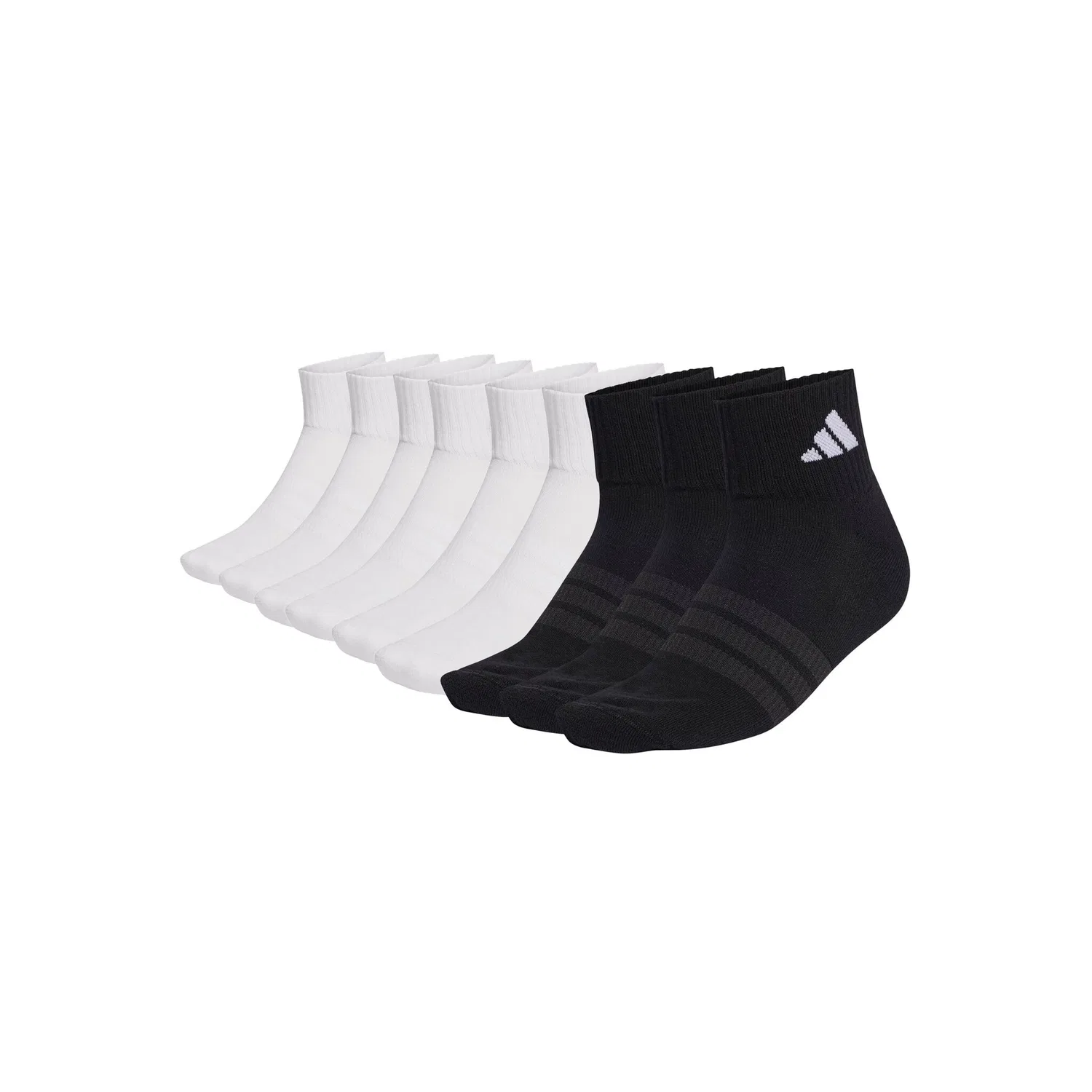 Мужские короткие носки с амортизацией Adidas Originals, White/Black