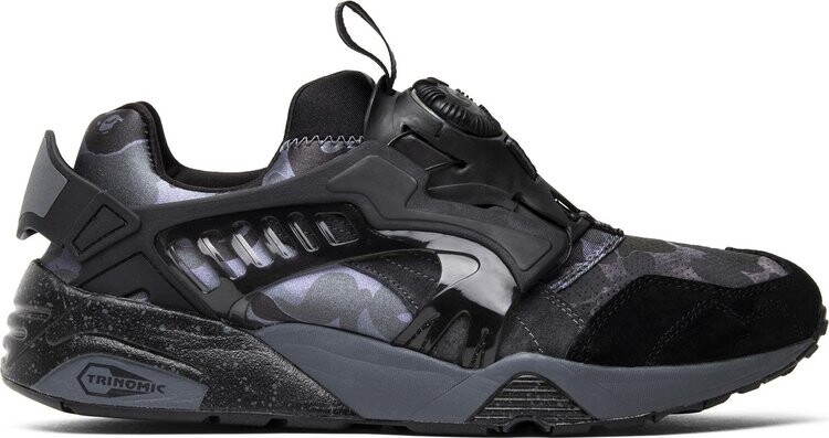 

Кроссовки Puma A Bathing Ape x Disc Blaze Black Camo, черный