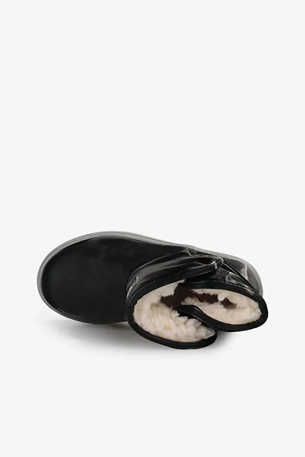Детские ботинки для девочек ортопедические Vicco, Black — фото 3