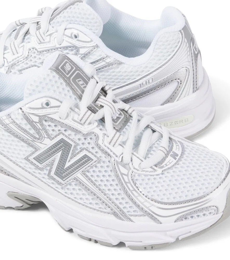 Детские кроссовки 740 New Balance Kids, серебристый — фото 4