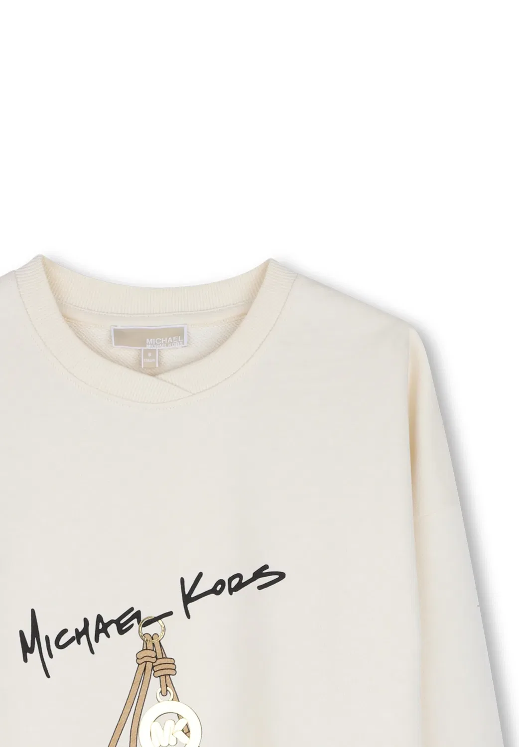Толстовка для детей и подростков - толстовка Michael Kors Kids, Cream — фото 3