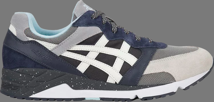 Кроссовки gel lique 'india ink cream' Asics, черный - фото