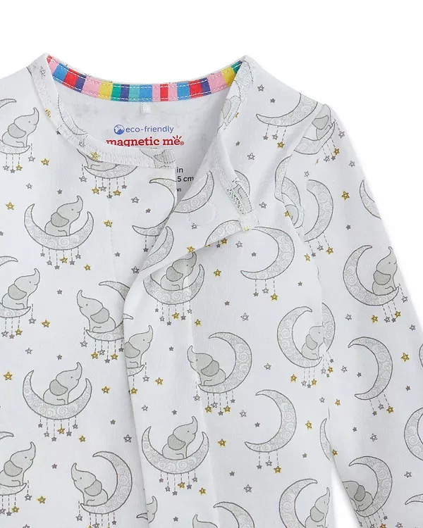 Детский комбинезон с магнитными застежками комплект из 4 штук Unisex footie bundle Magnetic Me, мультиколор — фото 4