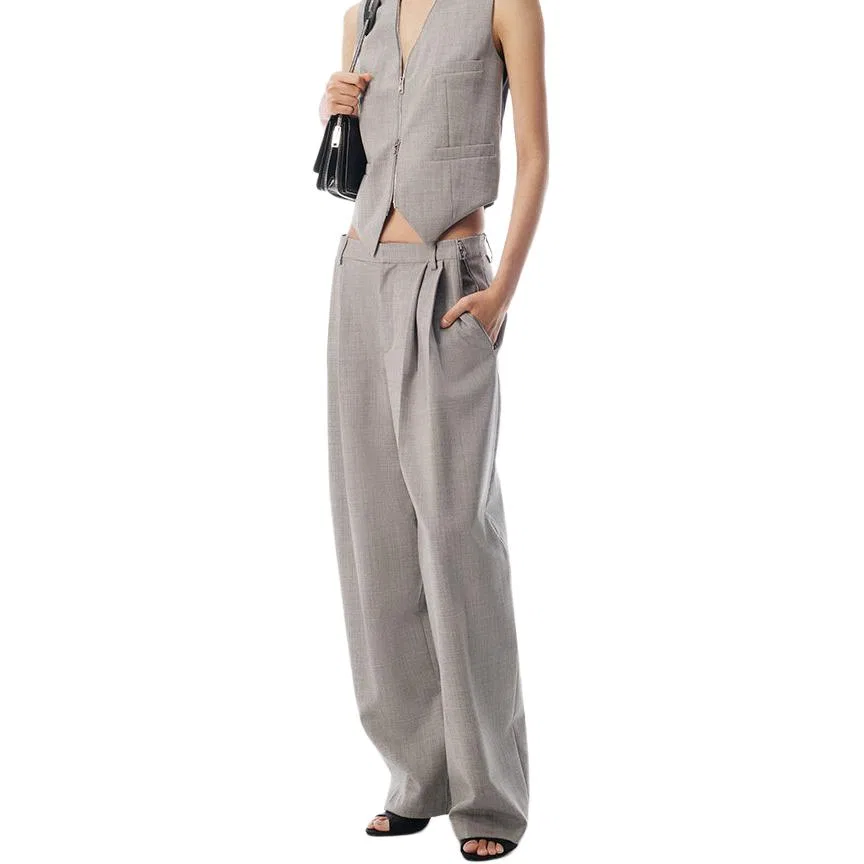 Женский жилет Alexander Wang, Light Heather Gray — фото 4