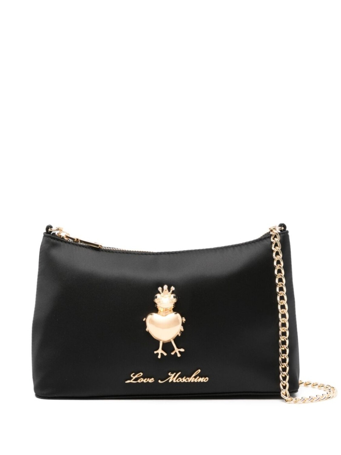 

Love Moschino сумка через плечо с логотипом, черный