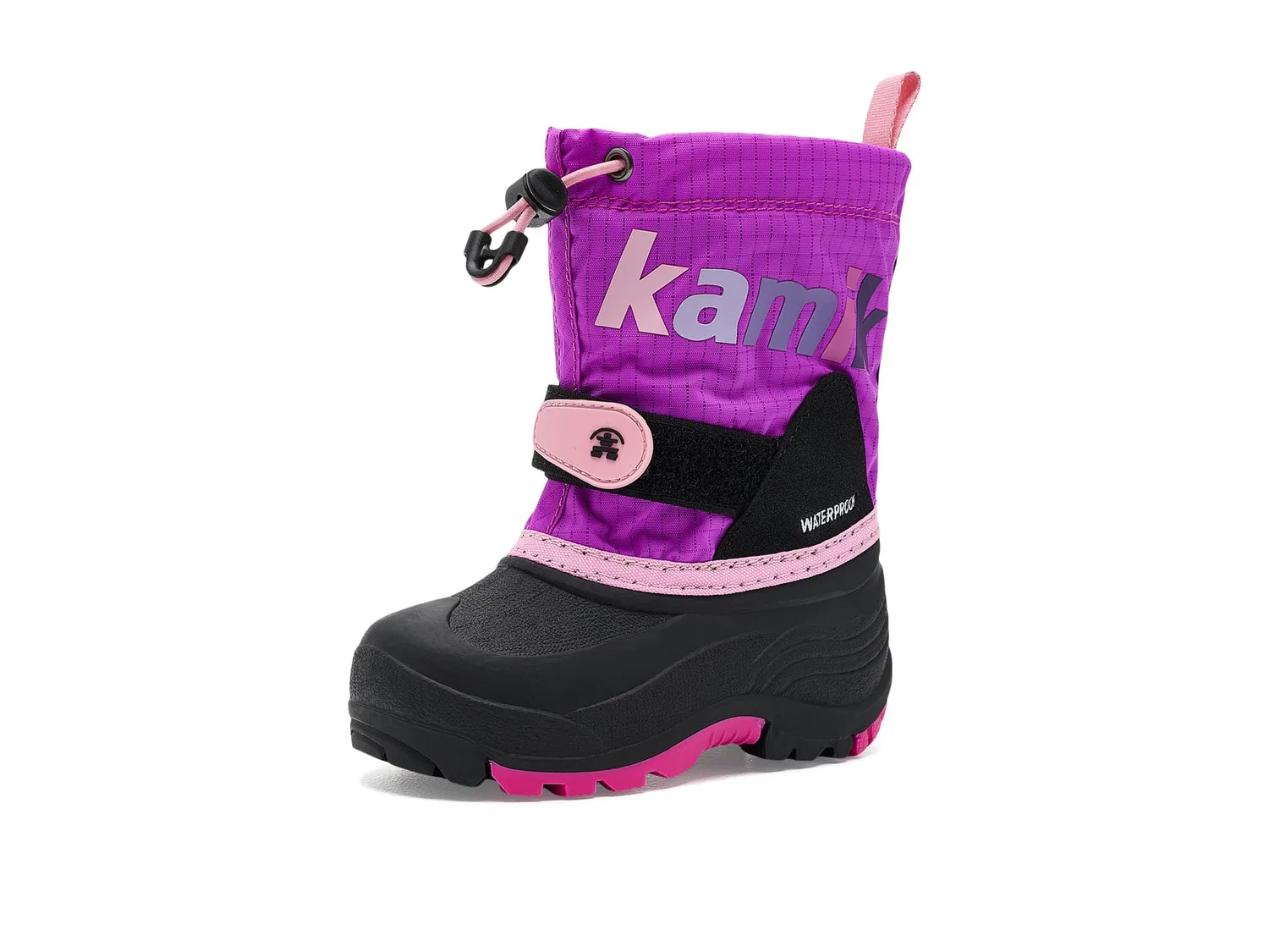 Ботинки Waterbug5 (для малышей, маленьких и больших детей) Kamik Kids, Pink/Fuchsia — фото 2