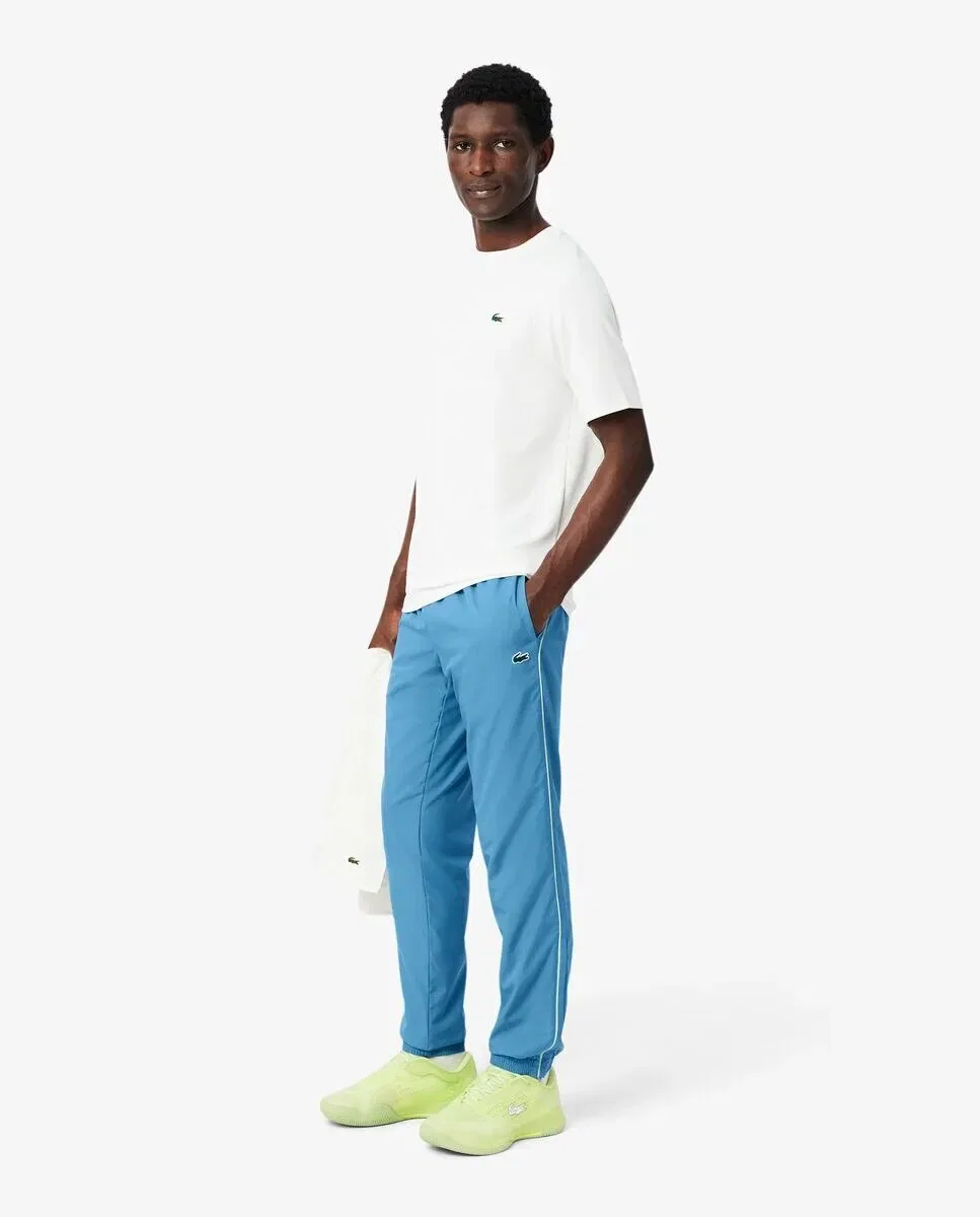 Мужские спортивные штаны с контрастной отделкой Lacoste, Azul Claro