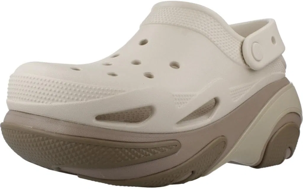 Тапочки-сабо Crocs Unisex Bubble Crush, Taupe