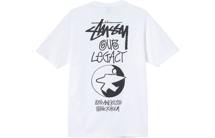

Футболка Our Legacy X унисекс Stussy, белый