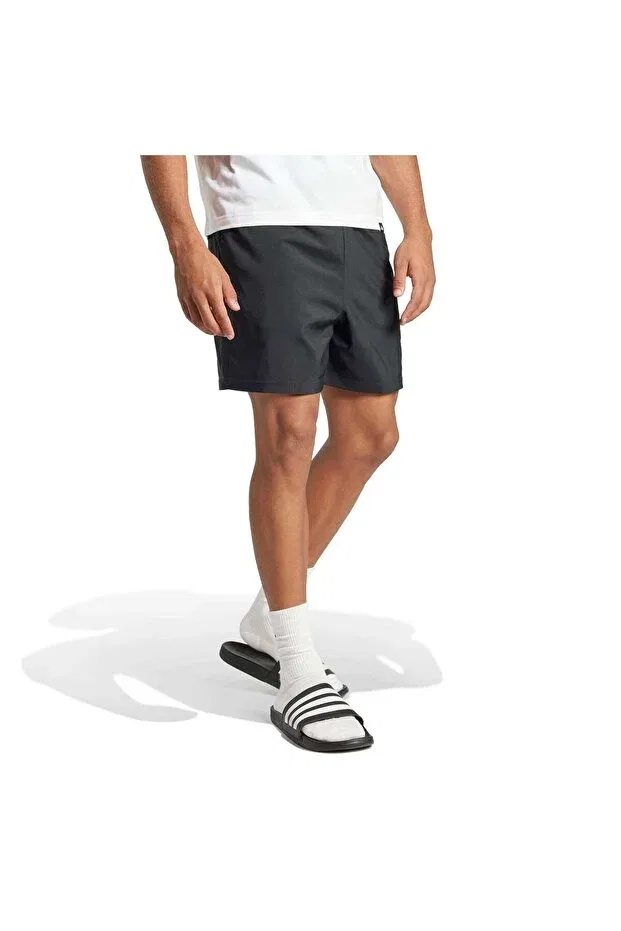 Мужские шорты с логотипом Adidas, Black — фото 3