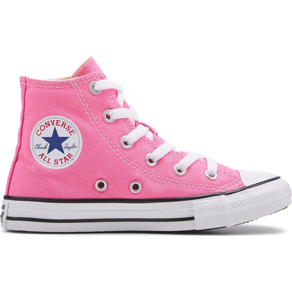 Детские высокие кроссовки Chuck Taylor All Star Converse, Pink — фото 2