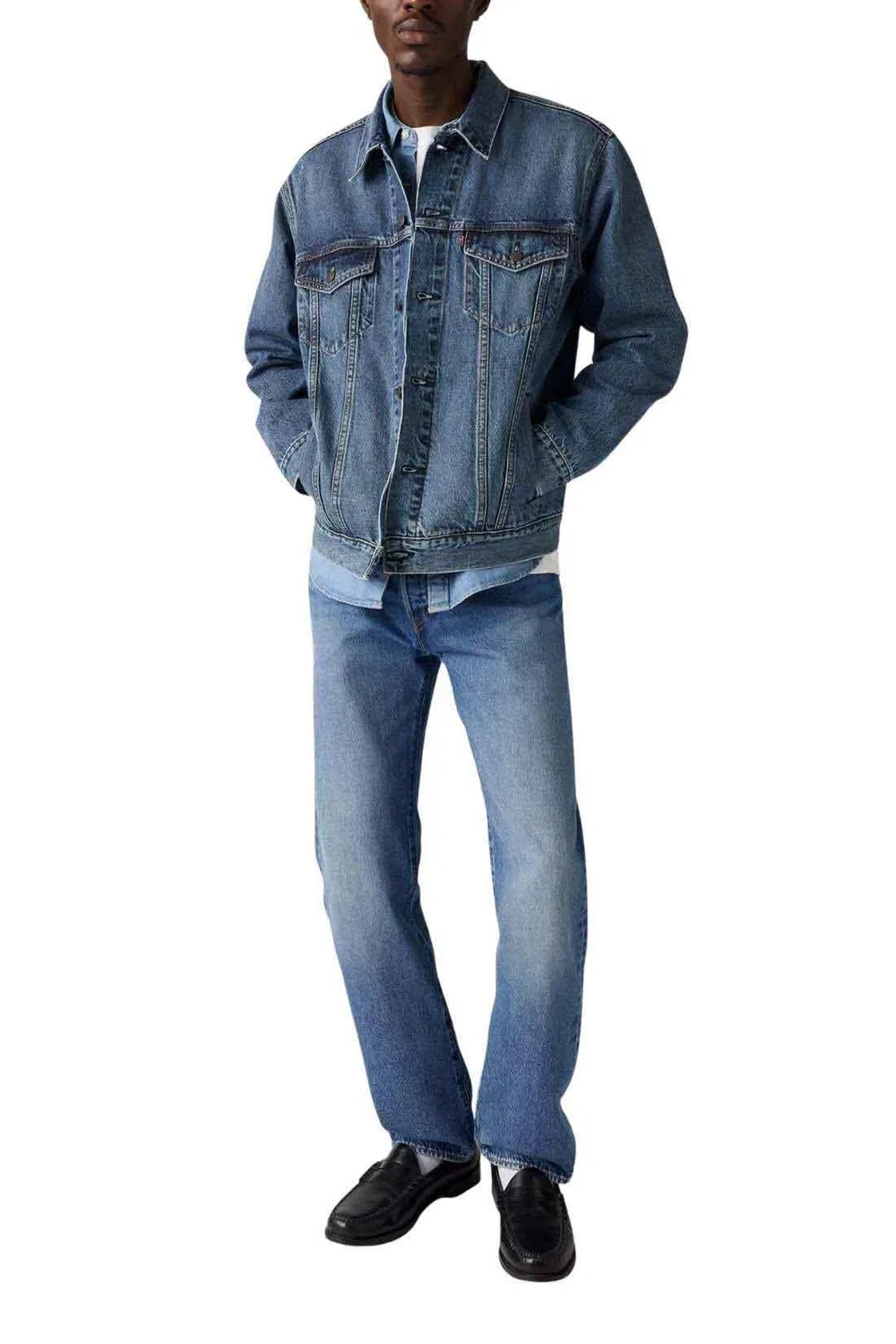 Мужские джинсы прямого кроя 501 Original Levi's, Blau