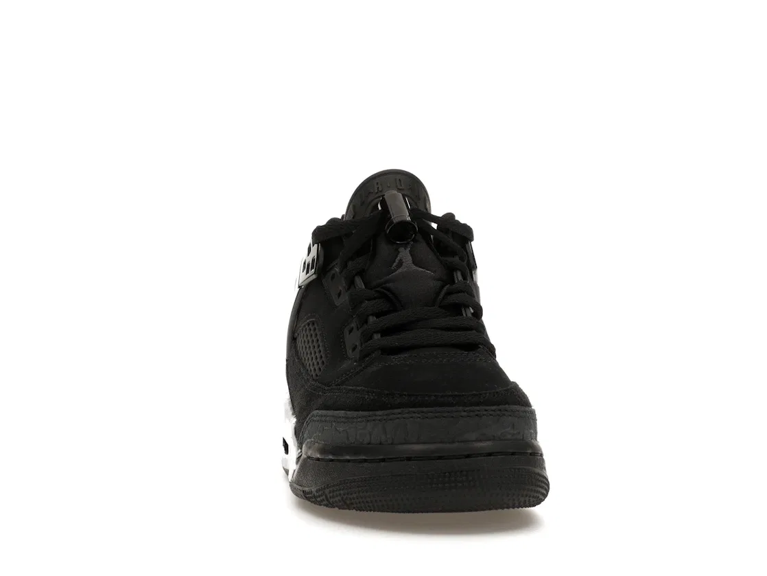 Детские кроссовки для мальчиков с принтом Jordan Spizike Low Jordan, Black/Anthracite/Black — фото 2