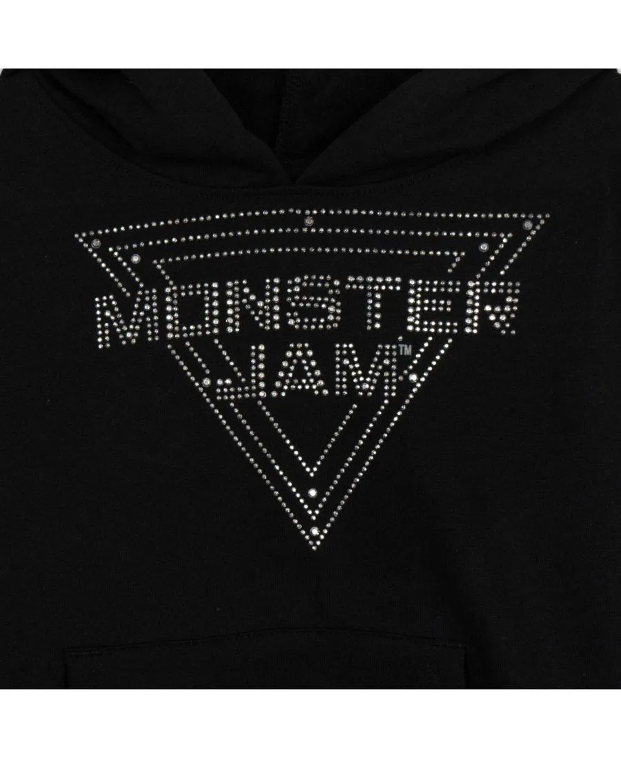 Худи с принтом Monster Jam Monster Jam, Jet Black — фото 3