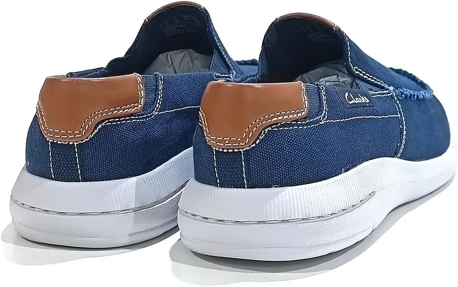 Мужские туфли Clarks Driftlite Step Flat, 2-Navy Combi — фото 4