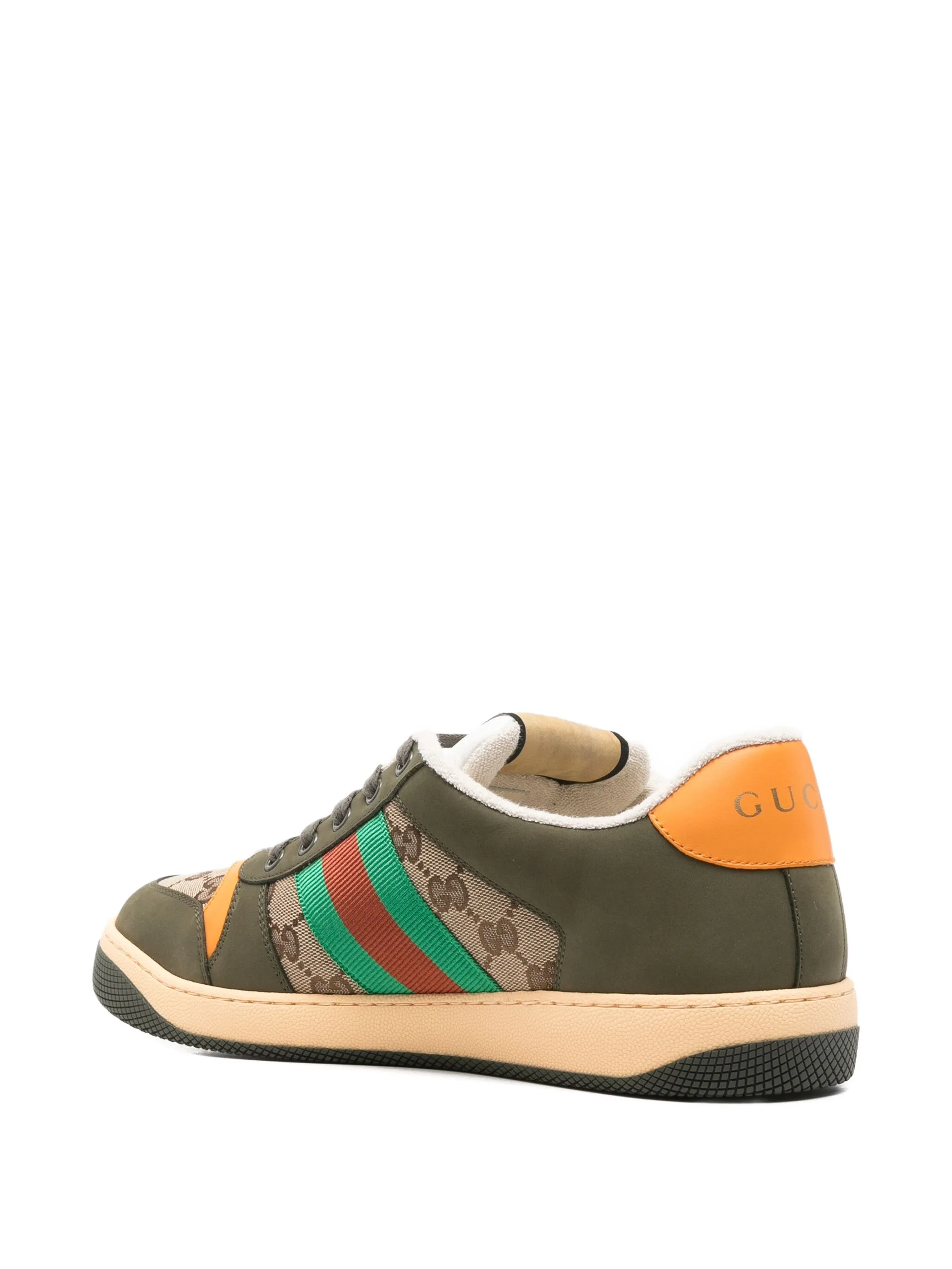 Кроссовки Screener Gucci, бежевый — фото 3