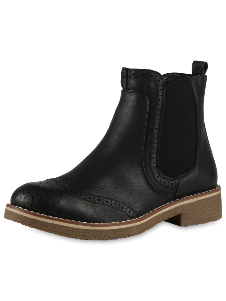 Ботинки челси VAN HILL Chelsea Boots Anna, черный