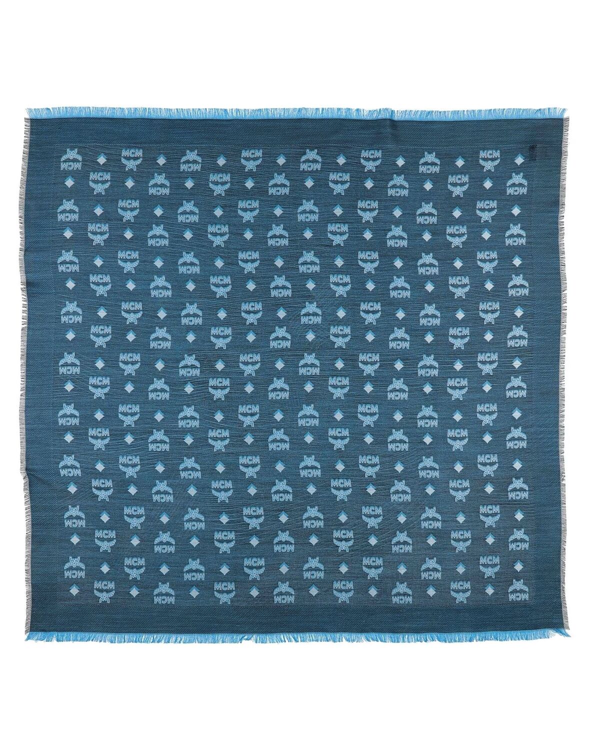 

Шарф Mcm, темно-синий