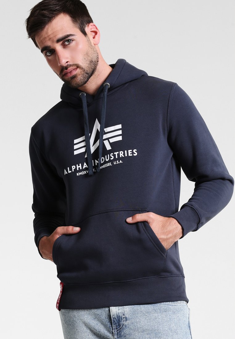 

Толстовка BASIC Alpha Industries, темно-синий