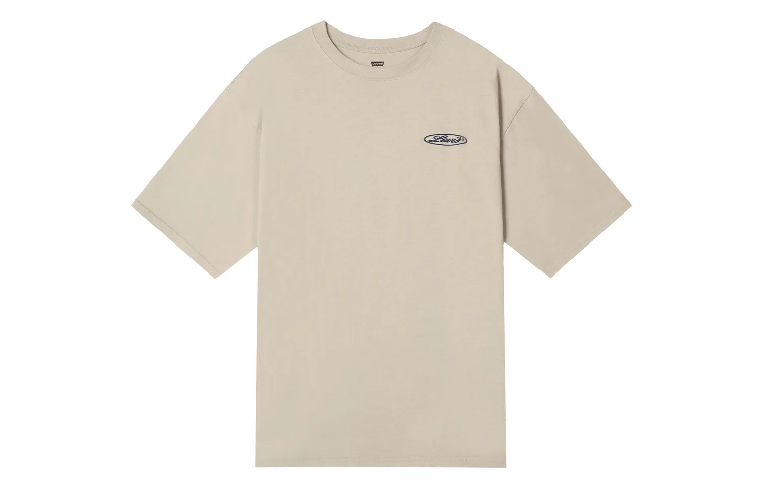 Levis Футболка Unisex Light Khaki Gray Crew Neck