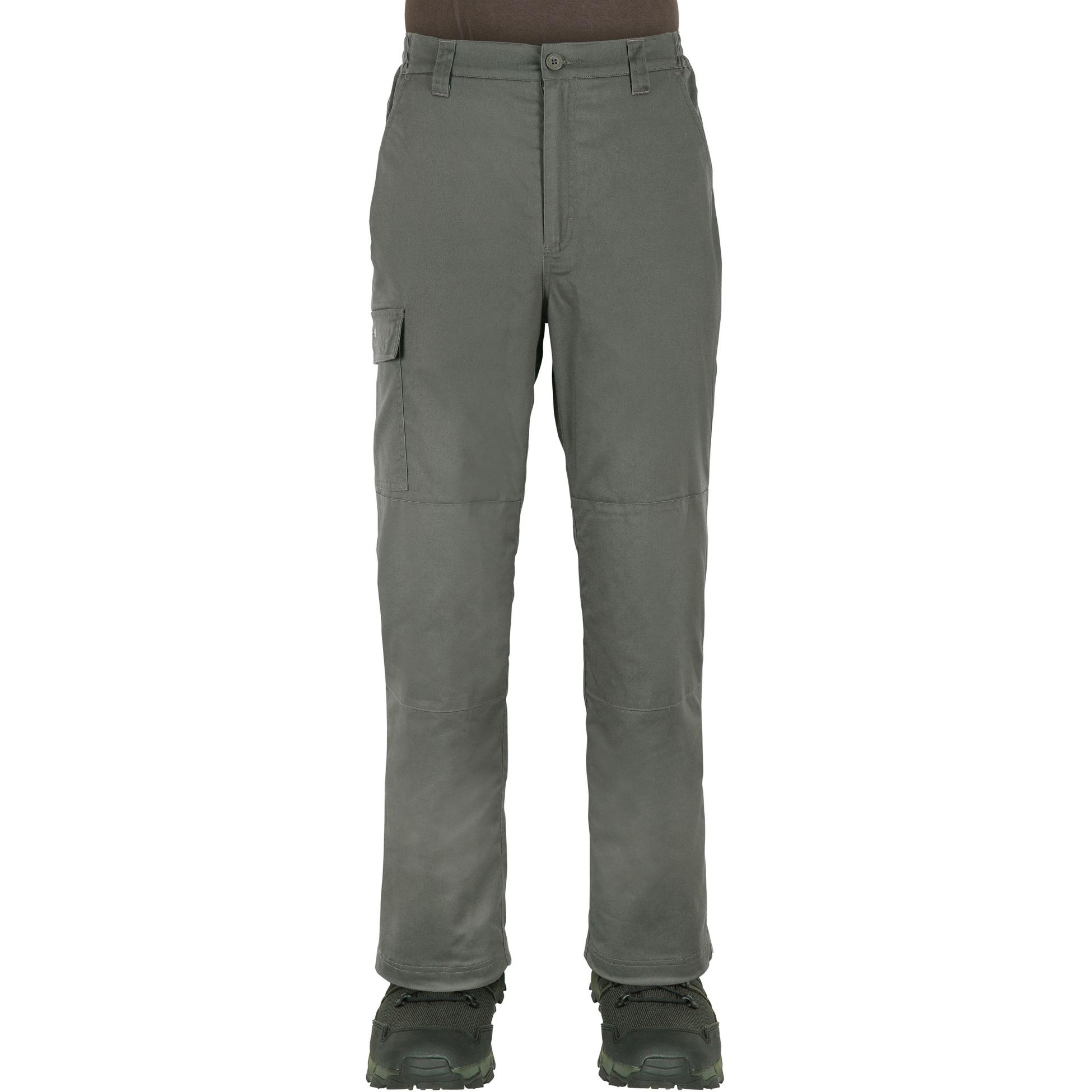 

Повседневные брюки мужские зеленые DECATHLON