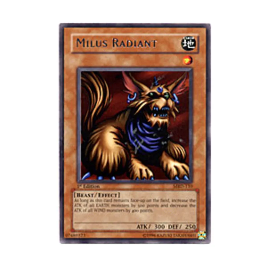 

CCG Милус Сияющий (Редкий), Yu-Gi-Oh - Metal Raiders - Singles