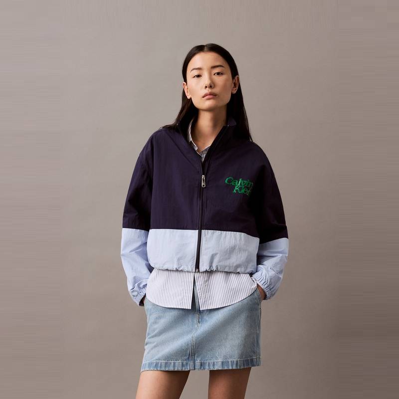 Calvin Klein Куртка SS25 женская синяя, VVI-Navy Blue — фото 4