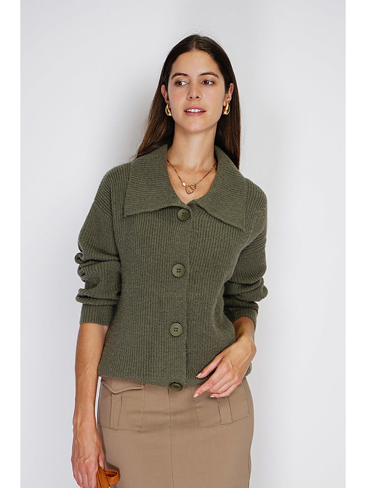 

Кардиган William de Faye Cardigan, хаки