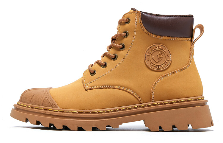 

Мужские ботинки Cahhrrn X Martin Boot Men Beige Vicki Brown