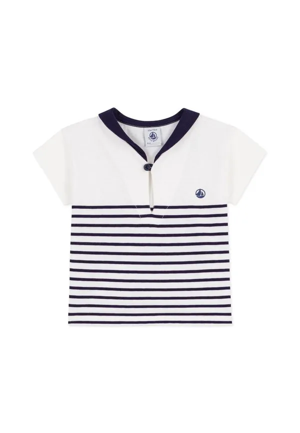 Футболка с принтом Petit Bateau, Marshmallow Soir