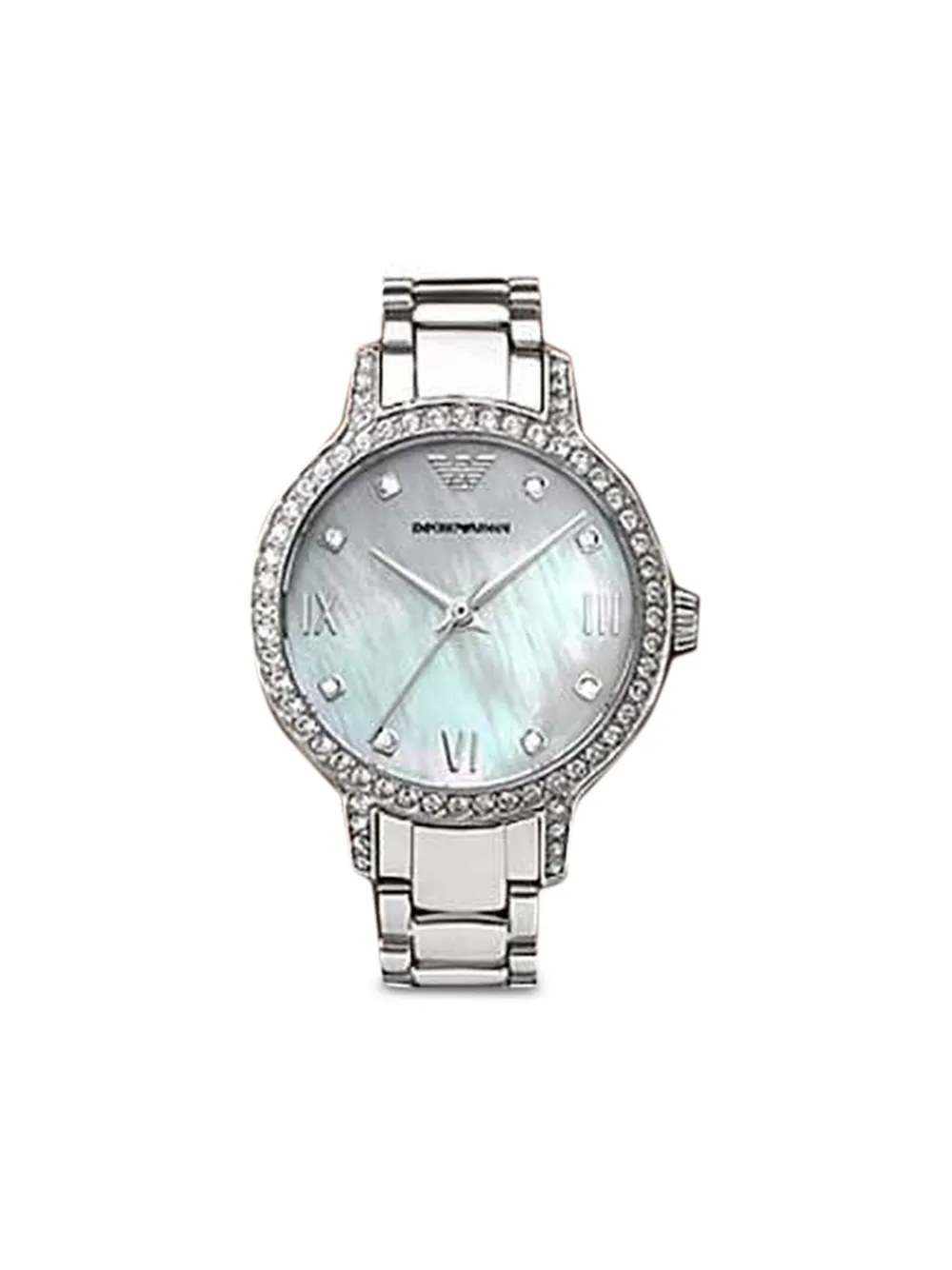 

Наручные часы Crystal 36 мм Emporio Armani, серебристый