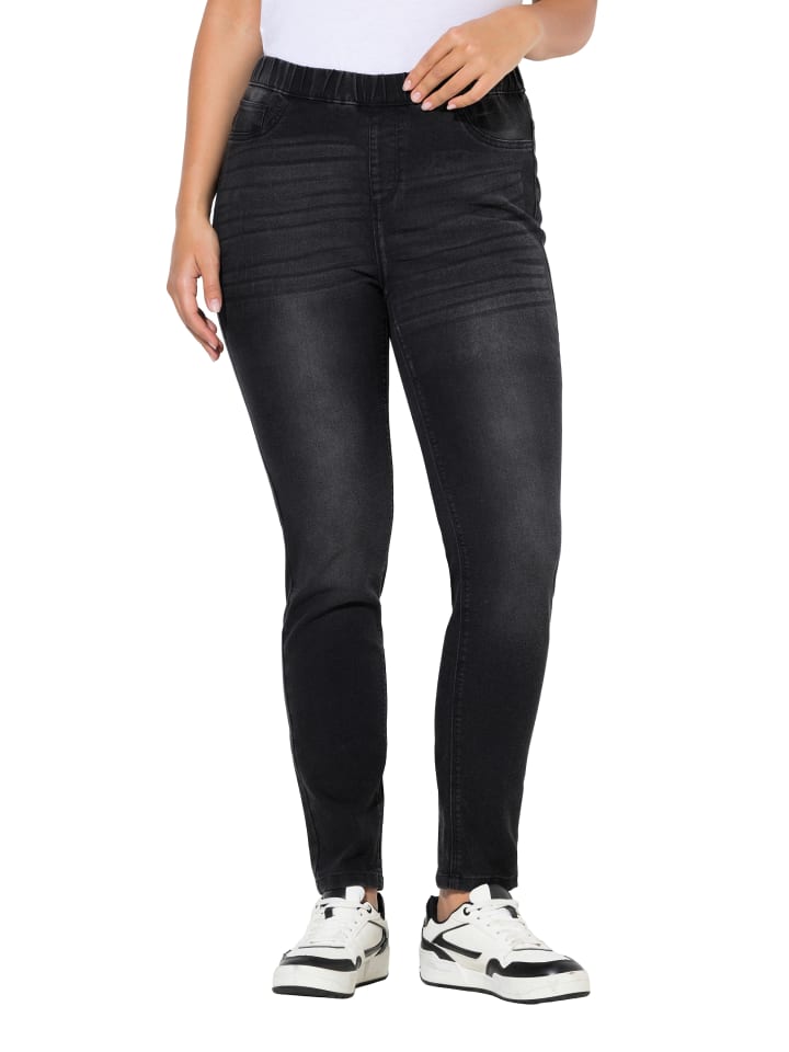 

Ulla Popken Черные леггинсы