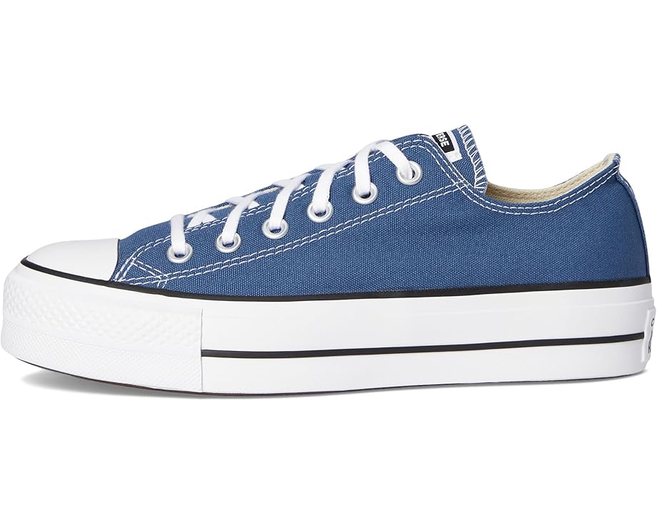 Кеды Converse Chuck Taylor All Star Lift Platform - Ox, цвет Slacker Blue/White/Black — фото 4