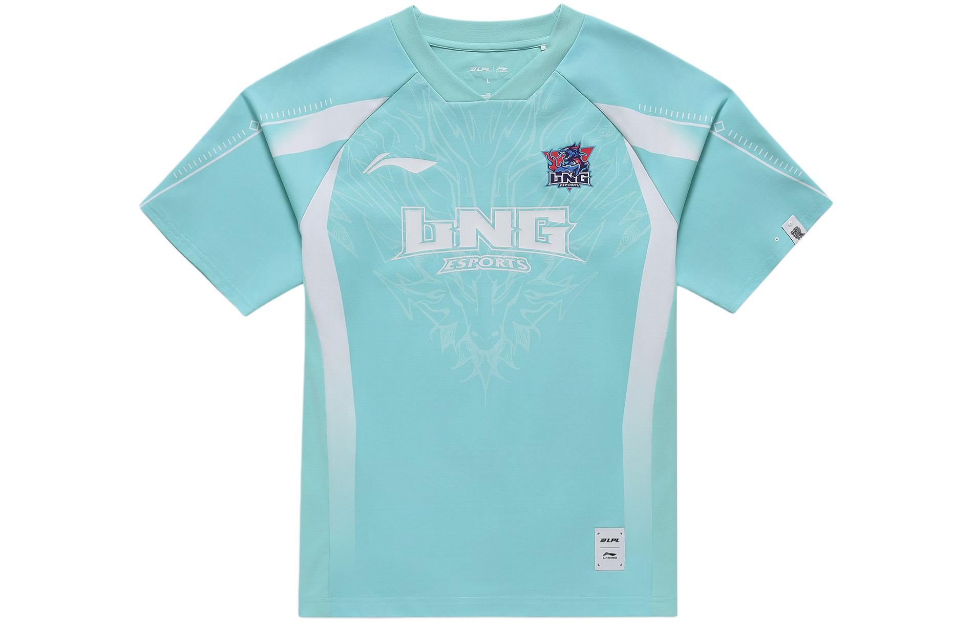

Футболка LiNing Sports Life Collection унисекс, цвет селадон, бирюза, Celadon Turquoise