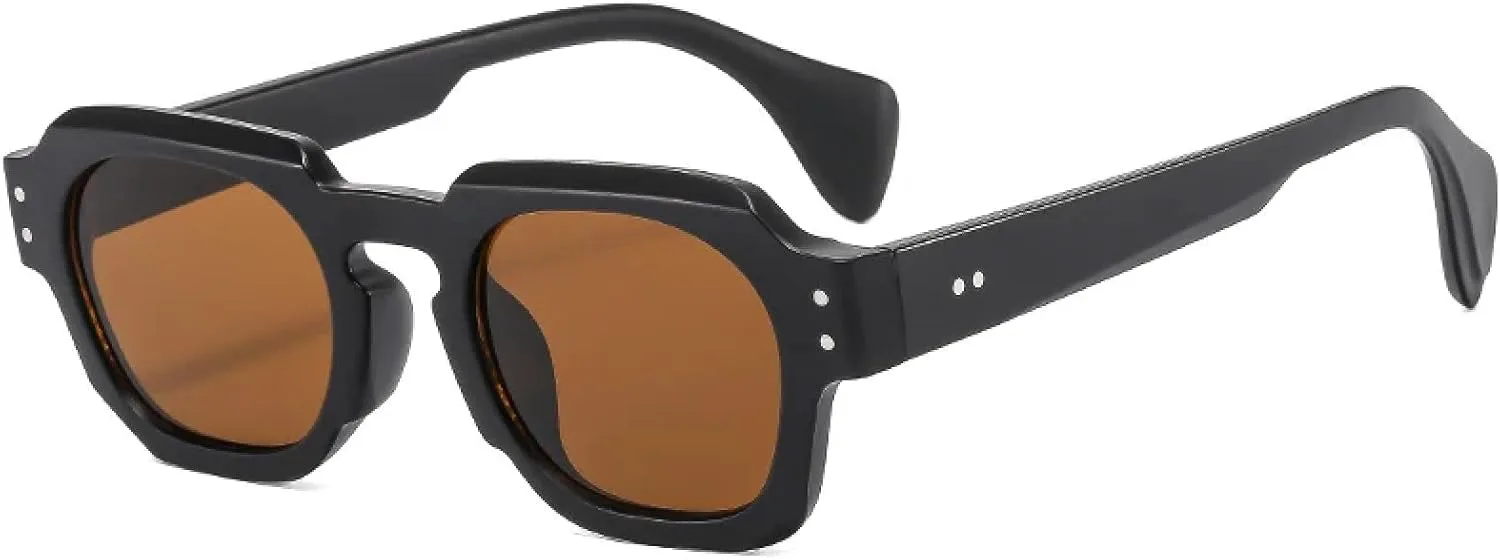 

Модные женские и мужские солнцезащитные очки класса люкс в стиле ретро, ​​черные и серые, солнцезащитные очки с защитой от УФ-излучения UV400 HHZZYVY, Brown