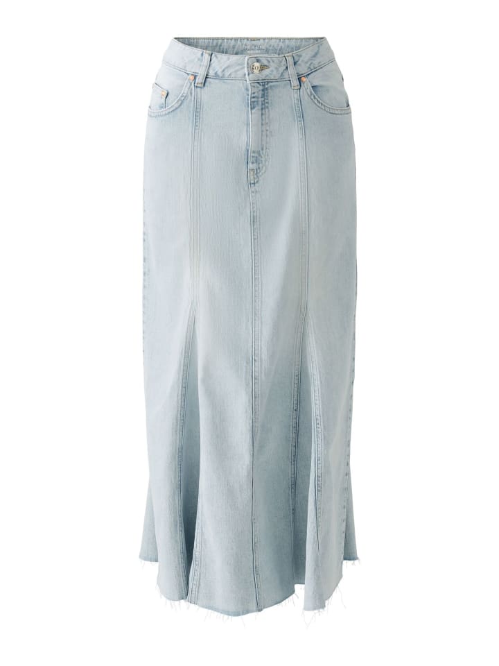 

Длинная юбка Oui, цвет lt blue denim
