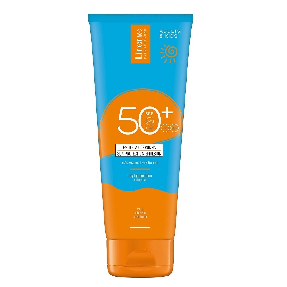 

Солнцезащитная эмульсия SPF50+ 200мл Lirene