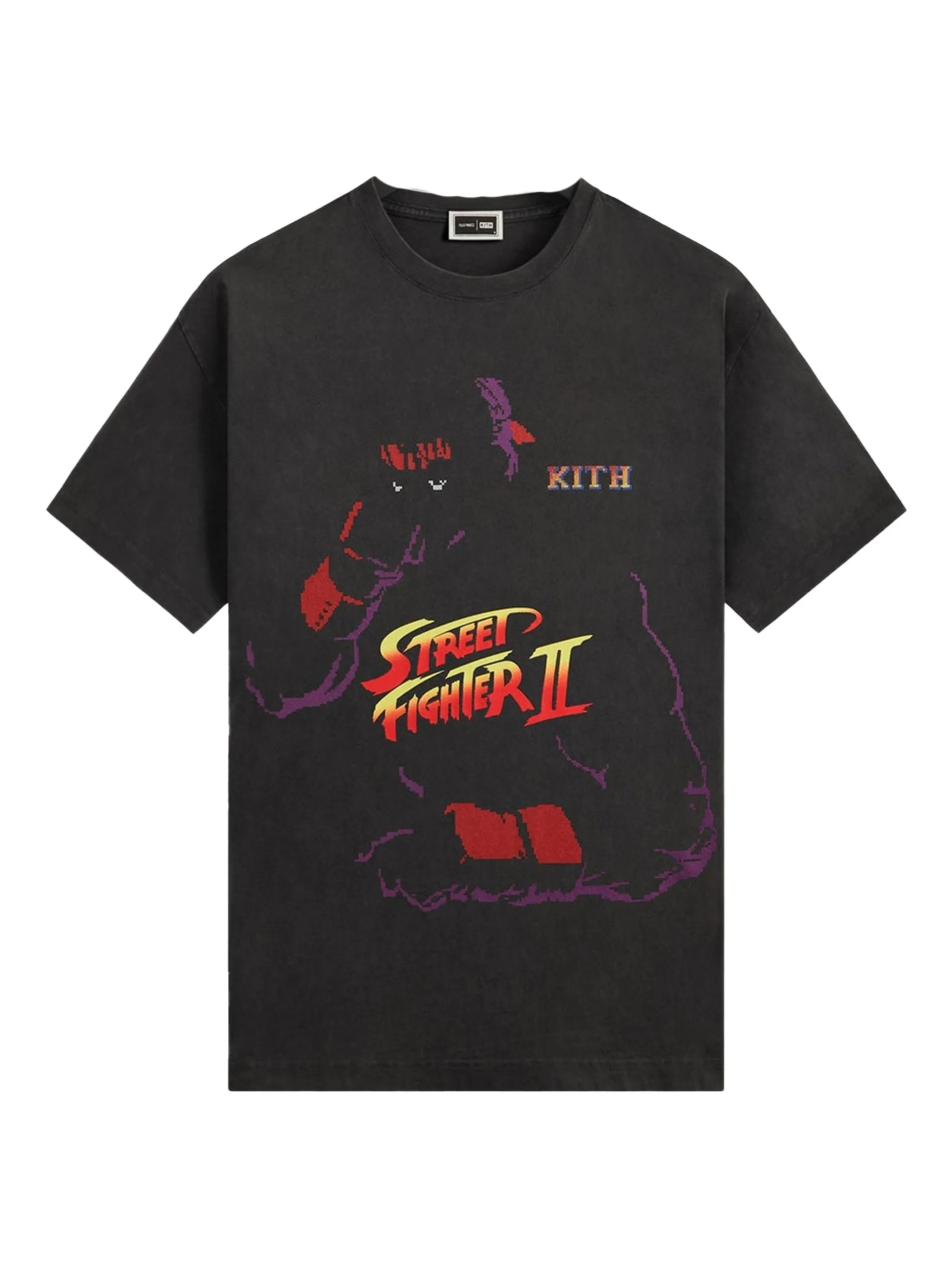 

Футболка Capcom RYU Needle Point с круглым вырезом Kith, черный